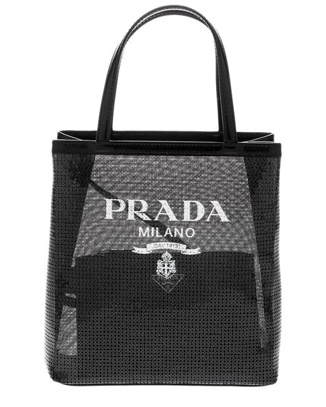 prada sequin tote